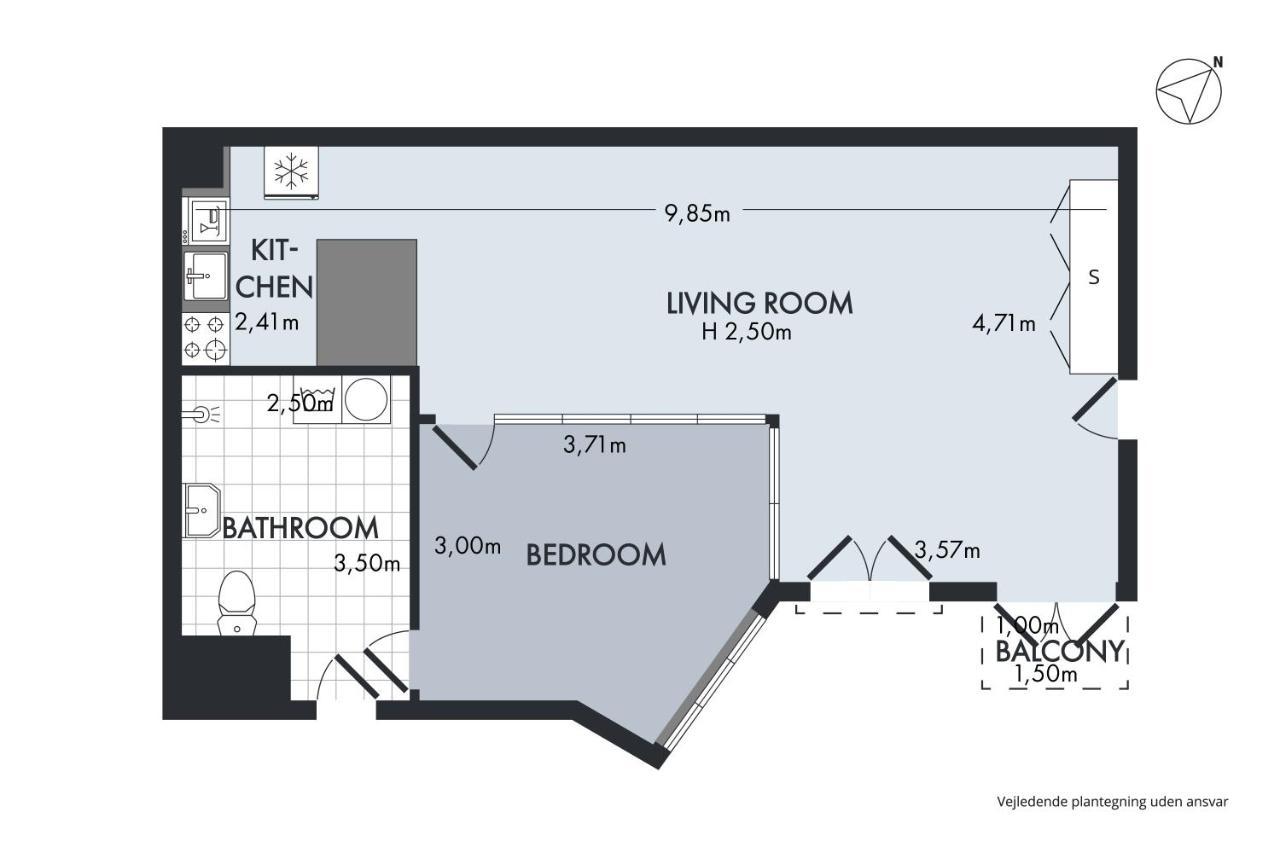 Sanders City - Popular One-Bedroom Apartment In The Lovely Capital 코펜하겐 외부 사진